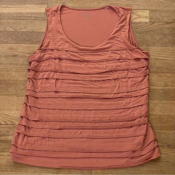 Chico's Casual Tank Shirt Top Size 3 b5 - Picture 1 of 3